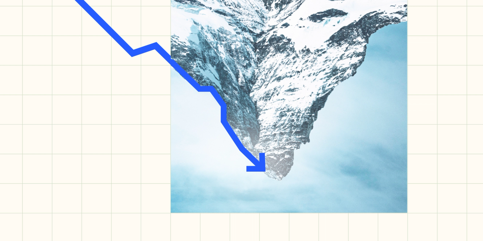 upside down mountain graph - how to build a high-impact climate program